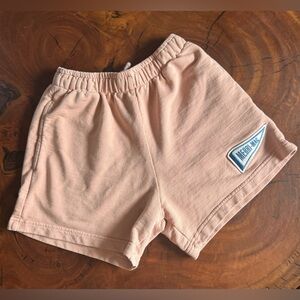 Liberty Clothing Camp Merri-Mac Pink Flag Sweatshorts.